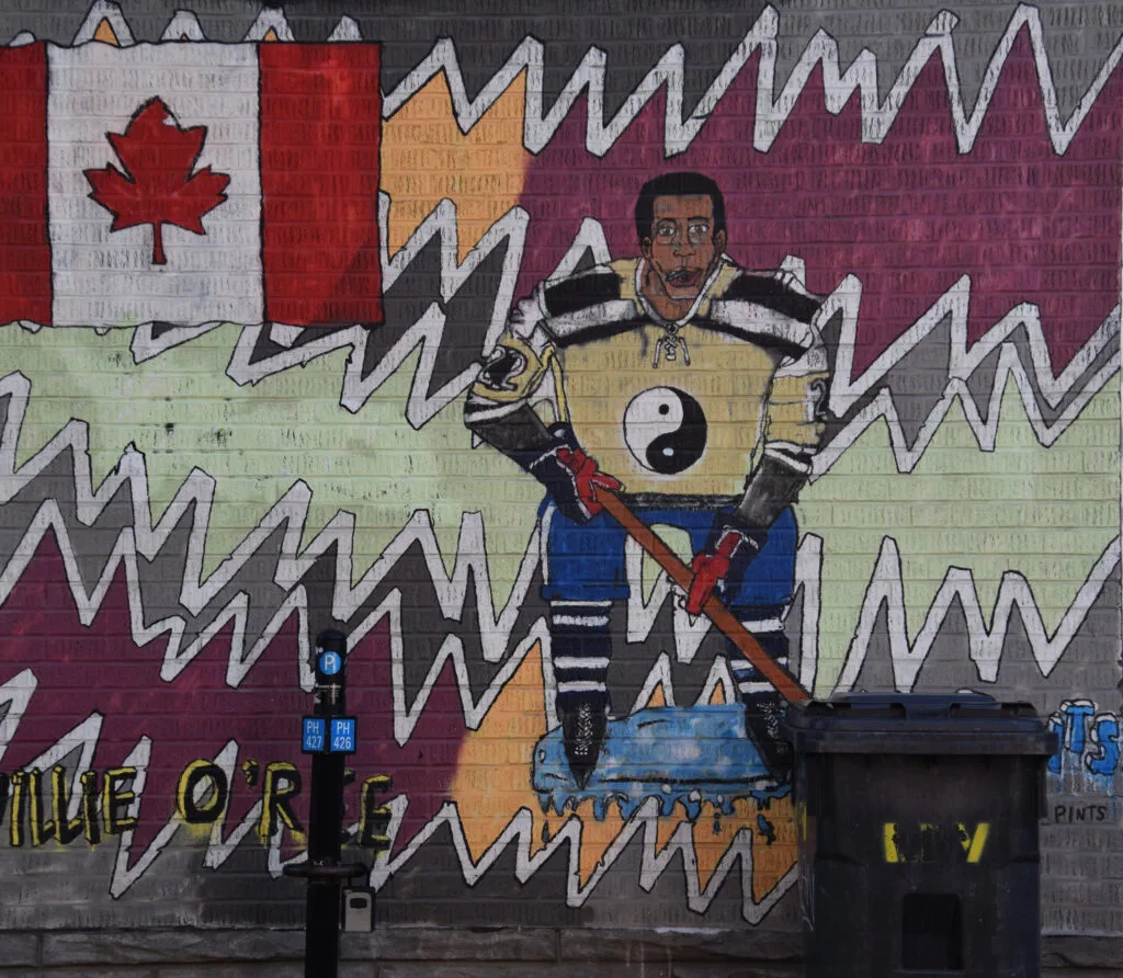 Eishockey ist sehr präsent in Montreal