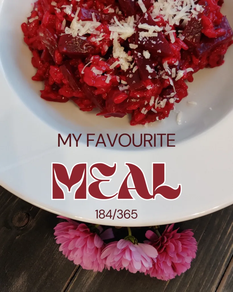 Lexe · Your favourite meal: Ich liebe Risotto! In allen Farben! Diesmal musste ich allerdings ins Archiv greifen.
