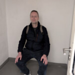 Einzelzelle in der Stadion Polizei-Station