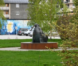 Foto aus „Die E10 im Regen: Von mystischen Momenten, Dauerbaustellen und Fiskekaker-Burgern vom Assistenzsystem“