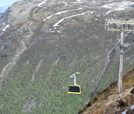 Foto aus „„Liebesgrüße vom Fjellheisen: Leben und sterben lassen in der Gondel“ und „Moxy-Royale: Ein Quantum Postkarten-Hoffnung““